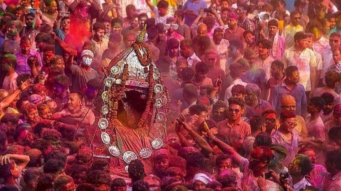 Holi or Doul Utsav at Barpeta