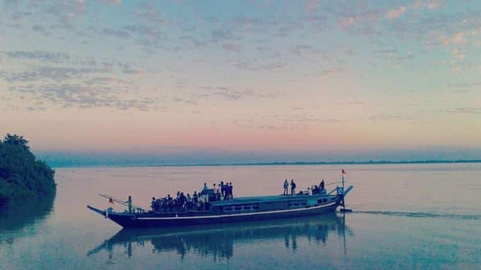 Brahmaputra River Dolphin near Majuli